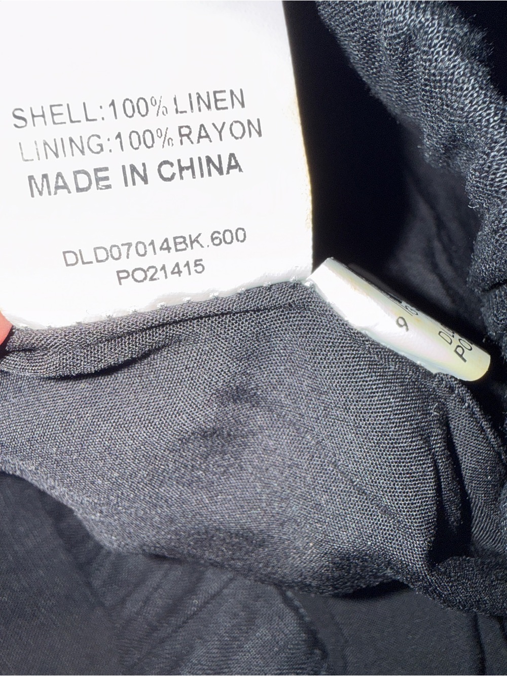 DISSH Lined Linen Shorts - Picture 3 of 5